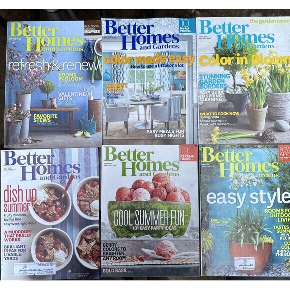 Better Homes and Gardens Magazine Mixed Lot of 21+ Special Interest Potluck - Picture 3 of 4